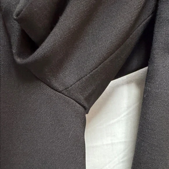 Veronica Beard Black Jacket with Animal Print Accent - Picture 6 of 8